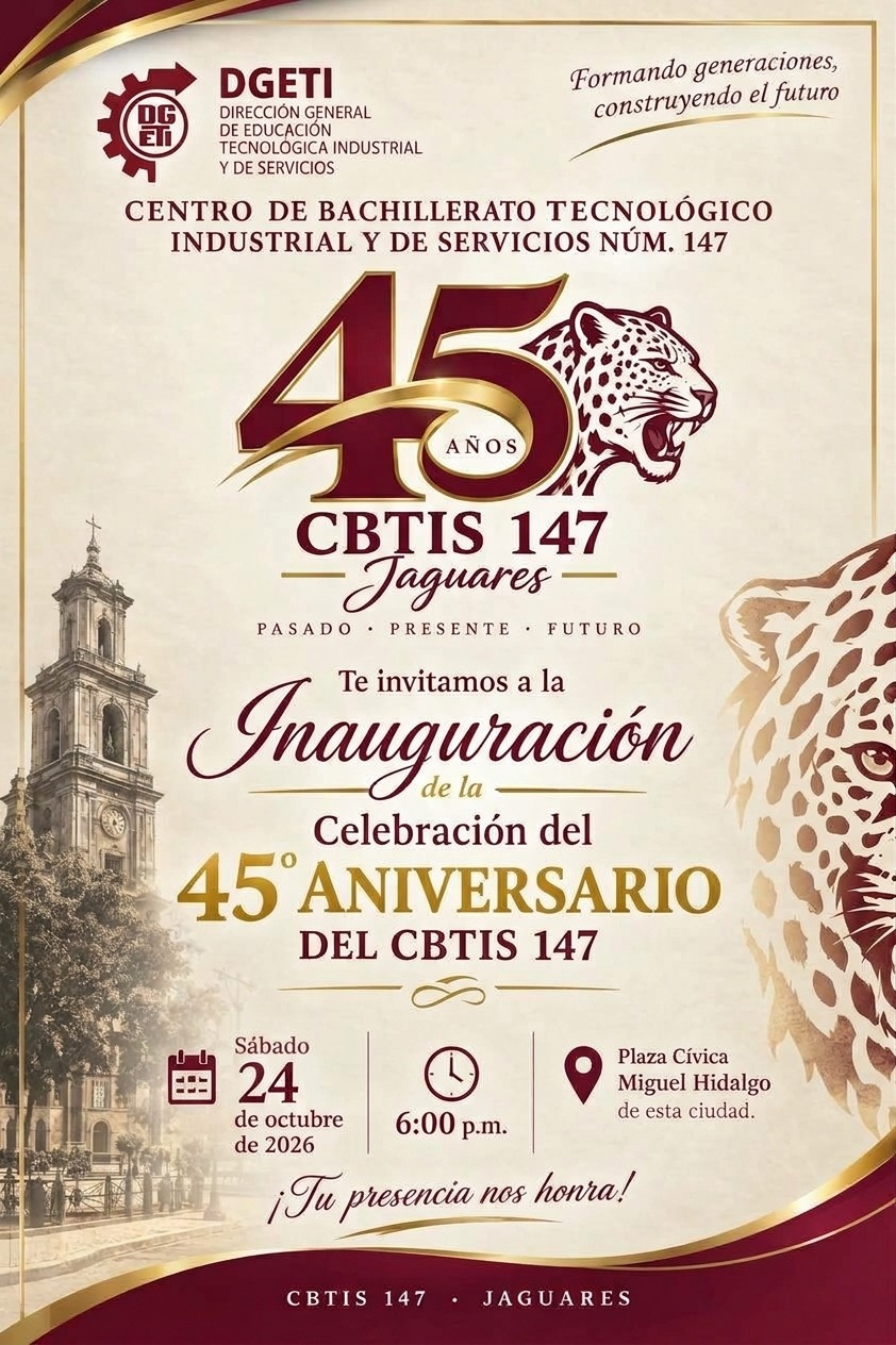45 aniversario CBTis 147